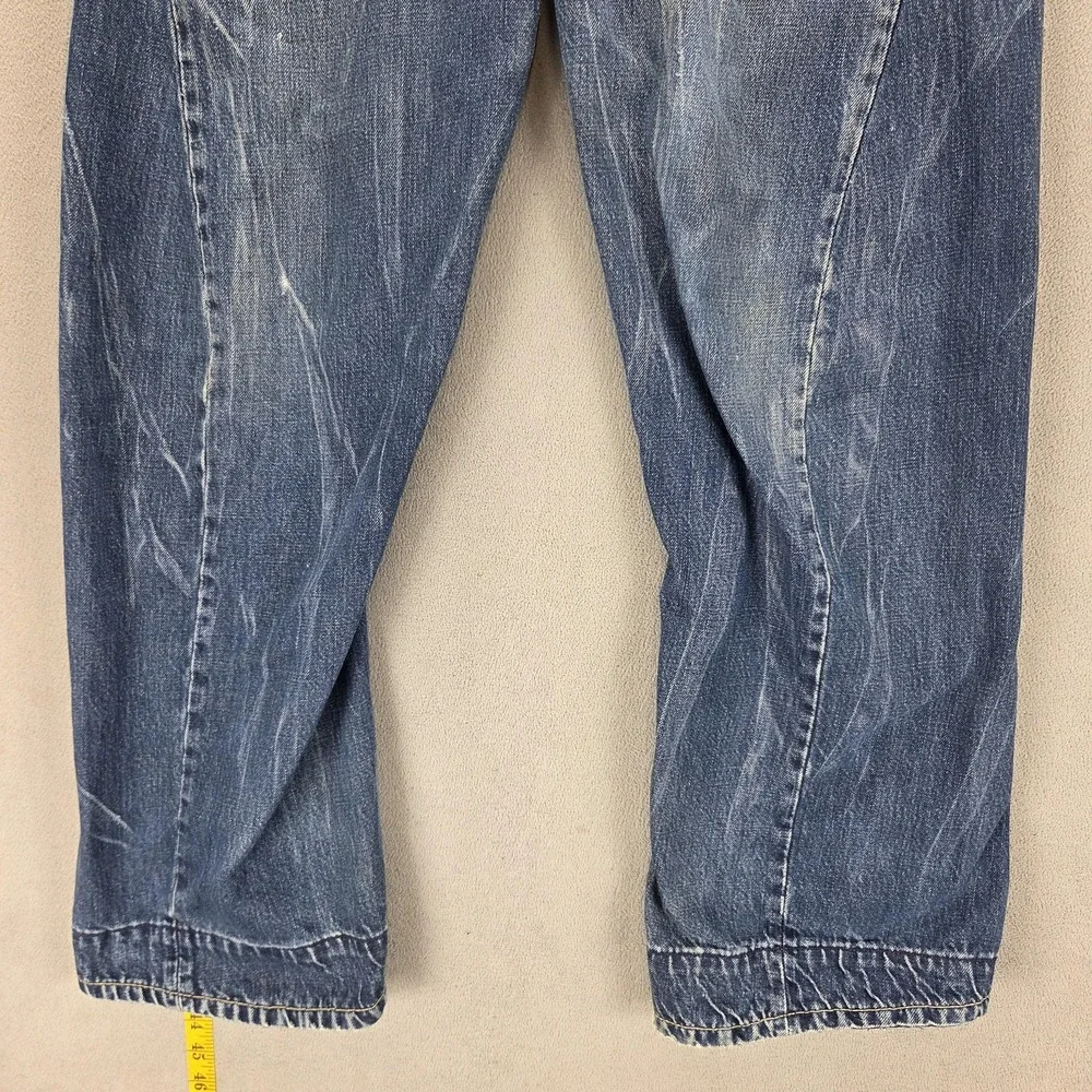 Vintage Levis Engineered Jeans Mens 30x32 Blue Twisted Buckle Back One Pocket
